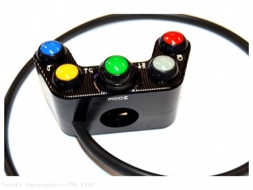 Left Hand 7 Button Street Switch by Ducabike Ducati / Hypermotard 796 / 2009