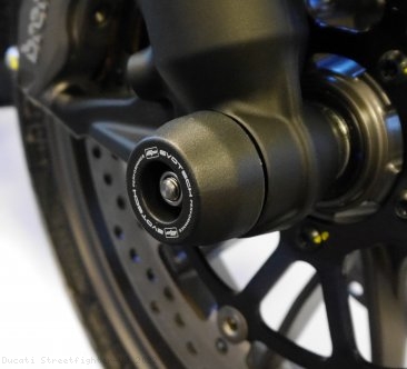 Front Fork Axle Sliders by Evotech Performance Ducati / Streetfighter V2 / 2022