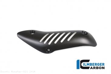 Carbon Fiber Exhaust Header Heat Shield by Ilmberger Carbon Ducati / Monster 821 / 2014