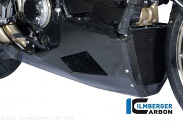 Carbon Fiber Bellypan by Ilmberger Carbon Ducati / Streetfighter 848 / 2014