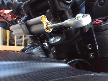 Ohlins Steering Damper Mount Kit by Ducabike Ducati / Hypermotard 821 SP / 2014