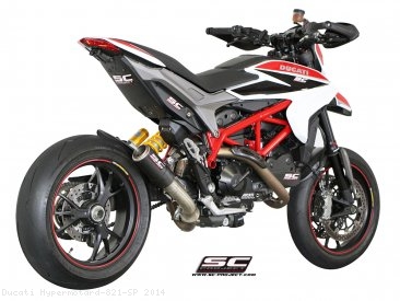 CR-T Exhaust by SC-Project Ducati / Hypermotard 821 SP / 2014