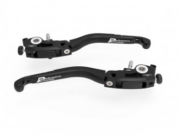 Adjustable Folding Brake and Clutch Lever Set by Ducabike