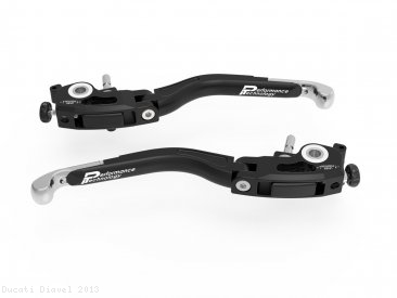 Adjustable Folding Brake and Clutch Lever Set by Ducabike Ducati / Diavel / 2013