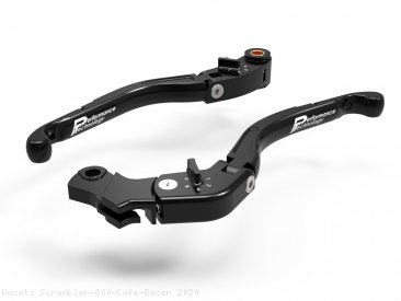 Adjustable Folding Brake and Clutch Lever Set by Performance Technology Ducati / Scrambler 800 Cafe Racer / 2020