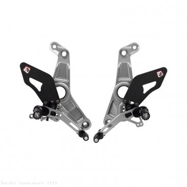 Adjustable Rearsets by Ducabike Ducati / Supersport / 2019