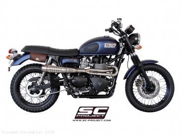 Conic Full System Exhaust by SC-Project Triumph / Scrambler / 2015