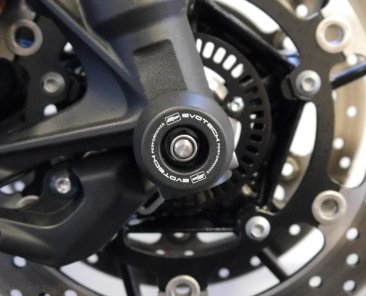 Front Fork Axle Sliders by Evotech Performance Yamaha / FZ-09 / 2013