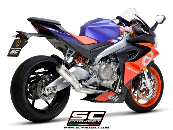 Aprilia RS660 Tuono 660 CR-T Full System Exhaust by SC-Project A23-PTC36T A23-PTC36C