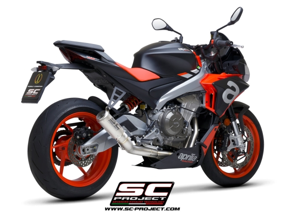 Aprilia RS660 Tuono 660 CR-T Full System Exhaust by SC-Project A23-PTC36T A23-PTC36C