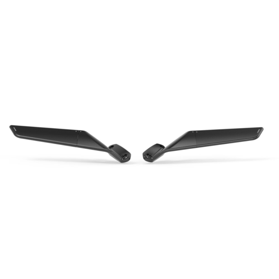 "STEALTH" Sport Mount Style Winglet Mirror Set by Rizoma