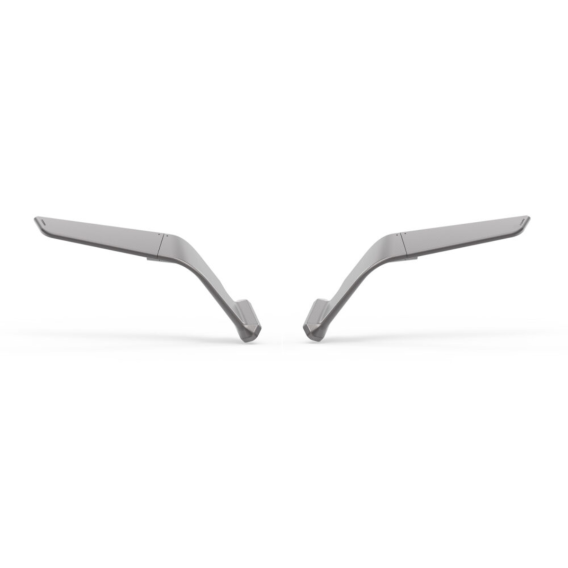 "STEALTH" Sport Mount Style Winglet Mirror Set by Rizoma