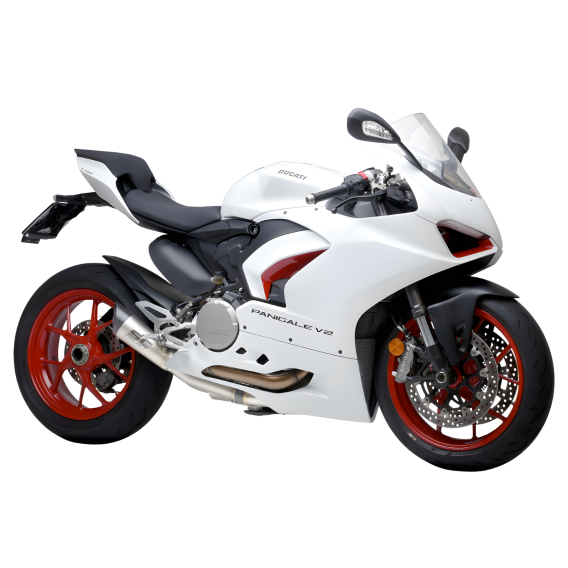 Ducati Panigale V2 S1 2-1 Half System Exhaust by SC-Project D35-LT41T