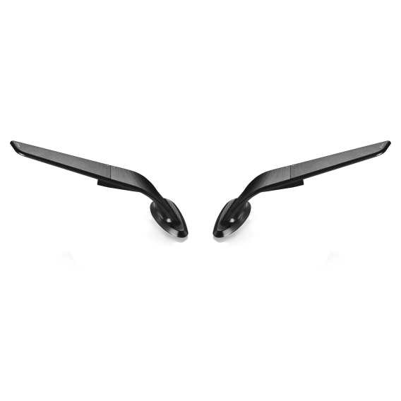 "STEALTH" Sport Mount Style Winglet Mirror Set by Rizoma