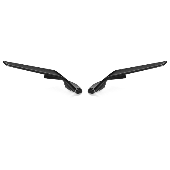 "STEALTH" Sport Mount Style Winglet Mirror Set by Rizoma