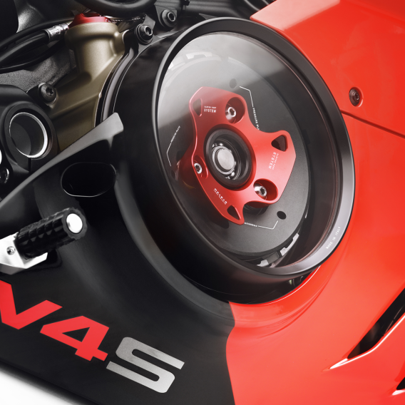 Ducati Panigale V4 / Streetfighter V4 Clear Clutch Cover by Rizoma ZDM181R