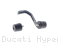 Brake Lever Guard Bar End Kit by Evotech Performance Ducati / Hypermotard 698 Mono RVE / 2024