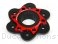 6 Hole Rear Sprocket Carrier Flange Cover by Ducabike Ducati / Monster 1200 / 2019