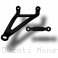 Exhaust Hanger Bracket with Passenger Peg Blockoff by Evotech Performance Ducati / Monster 1200R / 2016