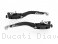 Adjustable Folding Brake and Clutch Lever Set by Ducabike Ducati / Diavel / 2013