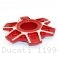 6 Hole Rear Sprocket Carrier Flange Cover by Ducabike Ducati / 1199 Panigale / 2013