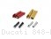 Aluminum Footpegs by Ducabike Ducati / 848 EVO / 2013