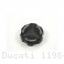 Carbon Inlay Rear Brake Fluid Tank Cap by Ducabike Ducati / 1198 S / 2009