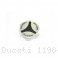 Carbon Inlay Rear Brake Fluid Tank Cap by Ducabike Ducati / 1198 S / 2009