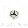 Carbon Inlay Rear Brake Fluid Tank Cap by Ducabike Ducati / Monster 1100 S / 2009