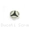 Carbon Inlay Rear Brake Fluid Tank Cap by Ducabike Ducati / Scrambler 800 Full Throttle / 2015