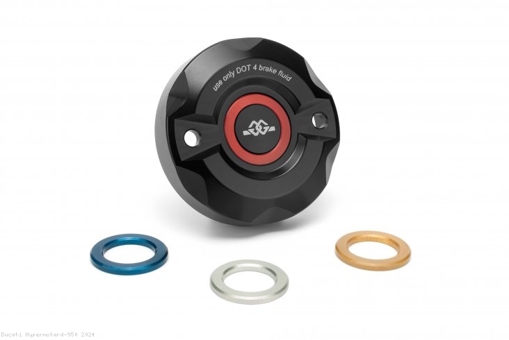 Front Brake Fluid Tank Cap by Gilles Tooling Ducati / Hypermotard 950 / 2024