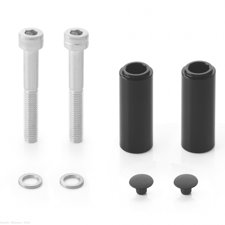 Rizoma "STEALTH" Naked Mount Mirror Adapters Ducati / XDiavel / 2019