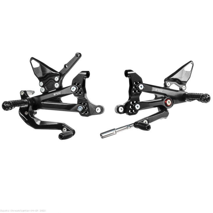 Adjustable Rearsets by Bonamici Ducati / Streetfighter V4 SP / 2023