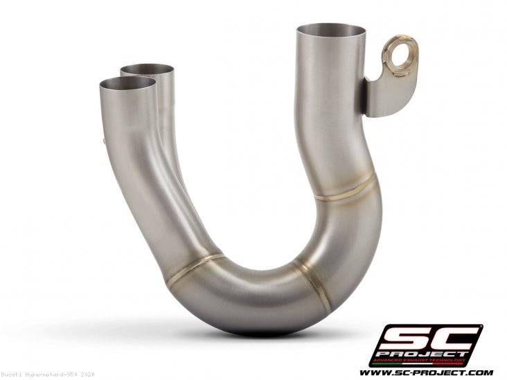 DeCat Link Pipe by SC-Project Ducati / Hypermotard 950 / 2020