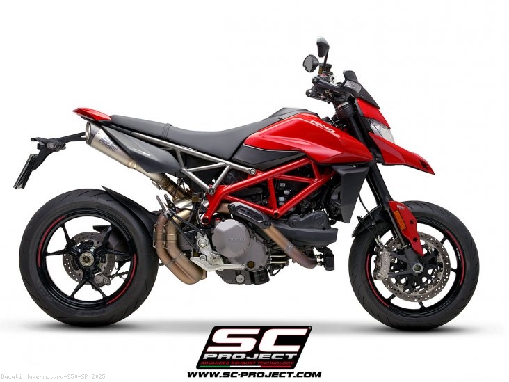 S1 Exhaust by SC-Project Ducati / Hypermotard 950 SP / 2025