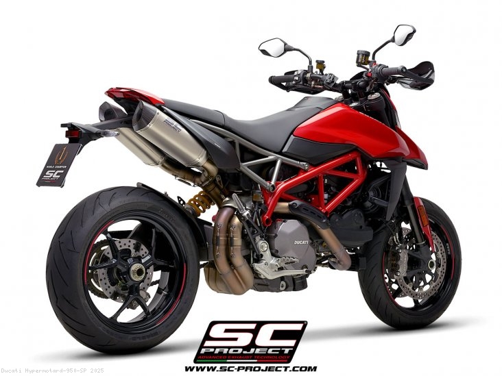 SC1-M Exhaust by SC-Project Ducati / Hypermotard 950 SP / 2025