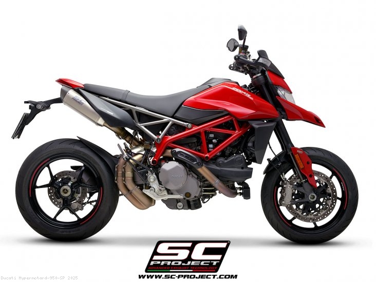 SC1-M Exhaust by SC-Project Ducati / Hypermotard 950 SP / 2025