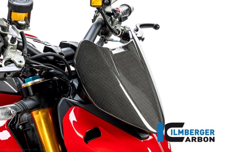 Carbon Fiber Windscreen by Ilmberger Carbon Ducati / Streetfighter V4S / 2021