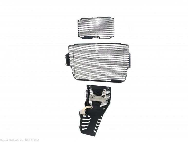 Radiator Oil Cooler and Engine Guard Kit by Evotech Performance Ducati / Multistrada 1260 S / 2019