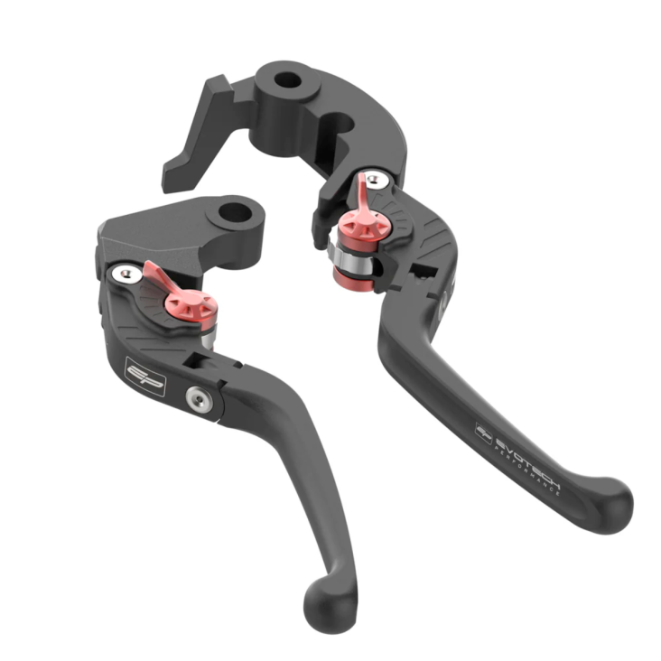 Folding Brake And Clutch Lever Set by Evotech