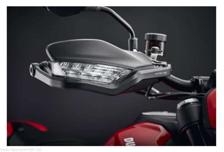 Hand Guard Protectors by Evotech Performance Ducati / Hypermotard 950 / 2021