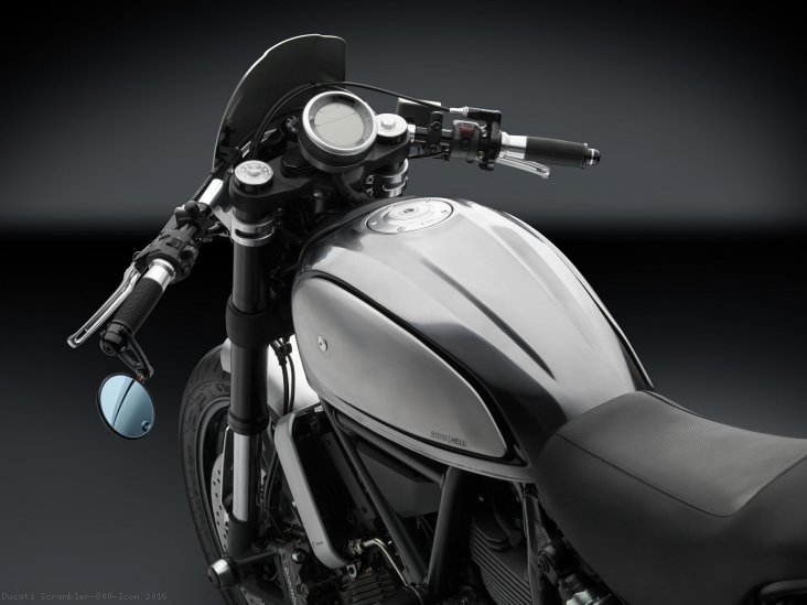 Aluminum Headlight Fairing by Rizoma Ducati / Scrambler 800 Icon / 2016