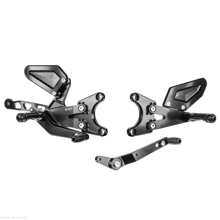 Adjustable Rearsets by Bonamici Yamaha / YZF-R1 / 2025