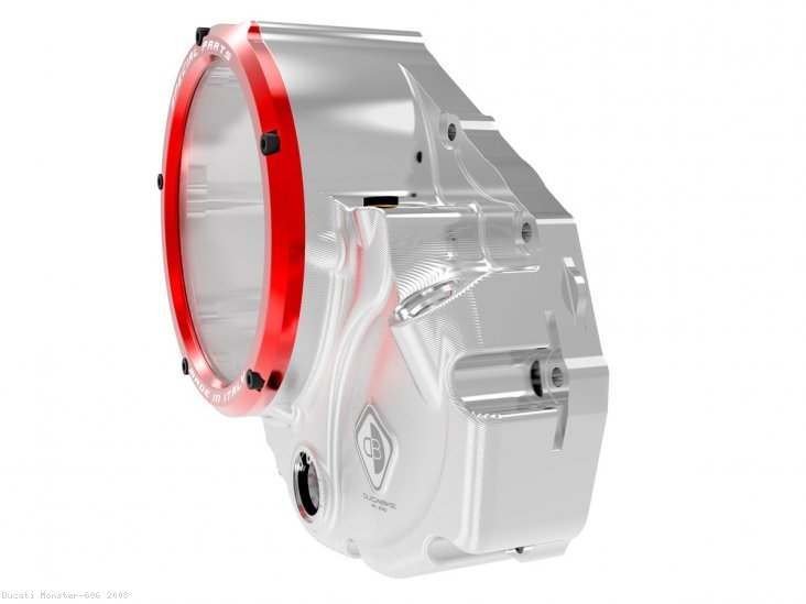 Wet Clutch Clear Cover Oil Bath by Ducabike Ducati / Monster 696 / 2008