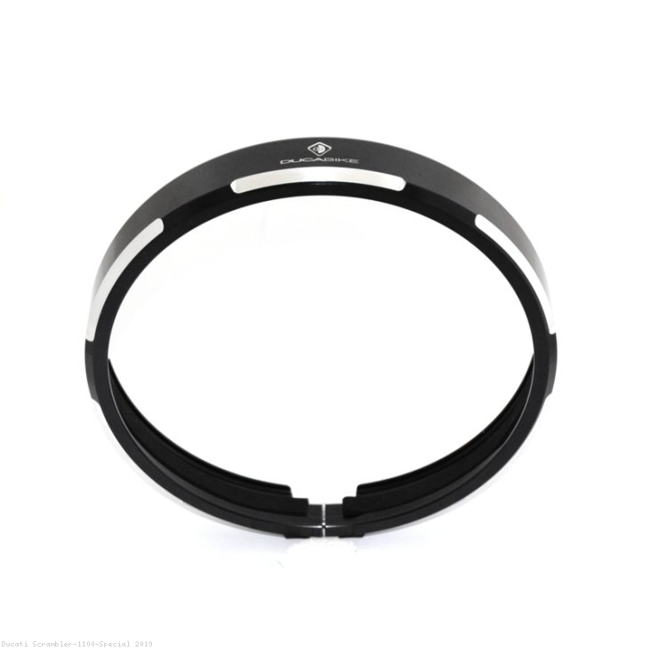 Billet Aluminum Headlight Trim Ring by Ducabike Ducati / Scrambler 1100 Special / 2019