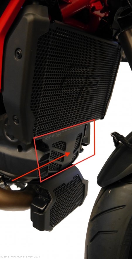 Lower Engine Guard by Evotech Performance Ducati / Hypermotard 939 / 2018