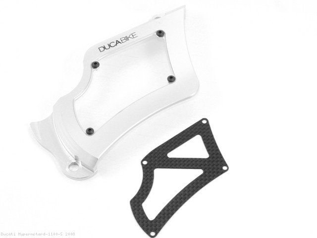 Billet Aluminum Sprocket Cover by Ducabike Ducati / Hypermotard 1100 S / 2008