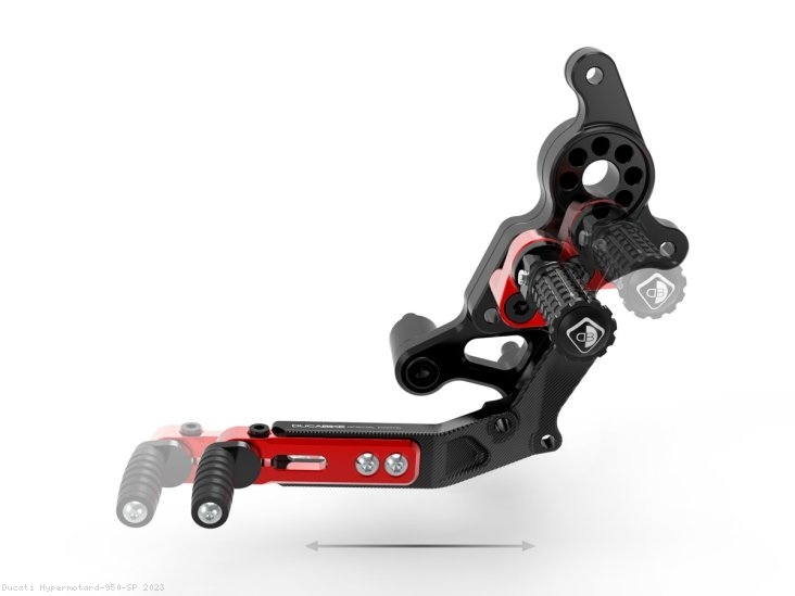 Adjustable Rearsets by Ducabike Ducati / Hypermotard 950 SP / 2023