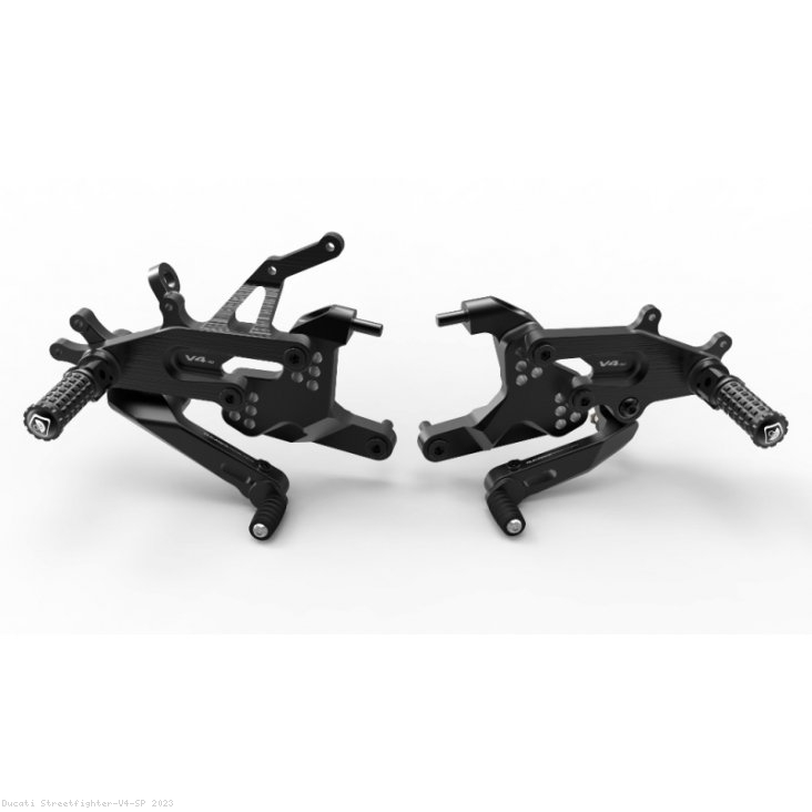 Adjustable SBK Rearsets by Ducabike Ducati / Streetfighter V4 SP / 2023