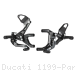 Adjustable Rearsets by Bonamici Ducati / 1199 Panigale R / 2014